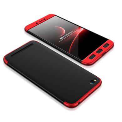 GKK 360 Full Body Protection Xiaomi Redmi Note 5A Prime Μαύρο/Κόκκινο