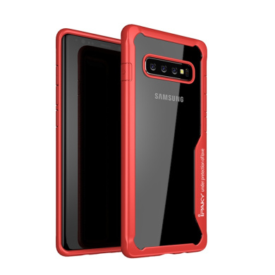 iPaky Survival Case Gel Anti-Fall Cover Samsung Galaxy S10 Plus Κόκκινο