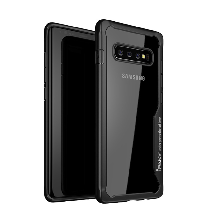 iPaky Survival Case Gel Anti-Fall Cover Samsung Galaxy S10 Μαύρο