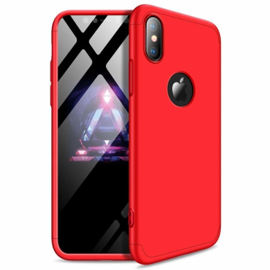 GKK 360 Full Body Protection Apple iPhone XS MAX Κόκκινο
