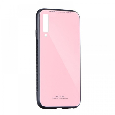 Glass Case Huawei Y6 2019 Ροζ