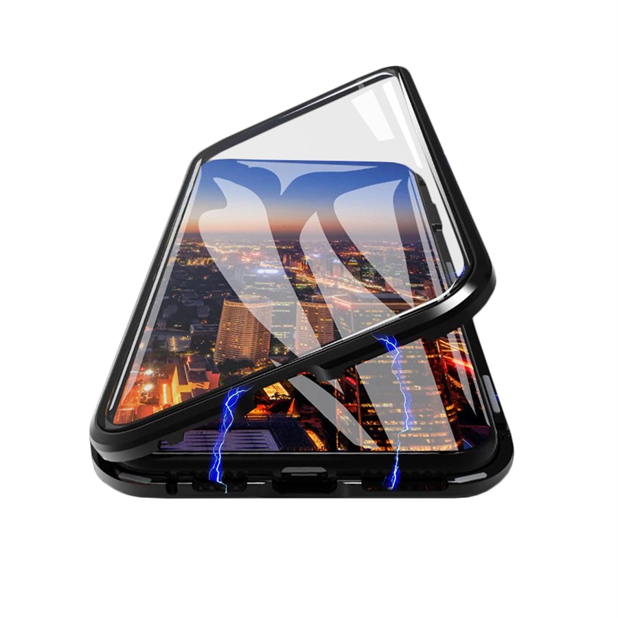 Μαγνητική Θήκη 360° front back Apple iPhone 7 / iPhone 8 / iPhone SE 2020 / iPhone SE 2022 Μαύρο
