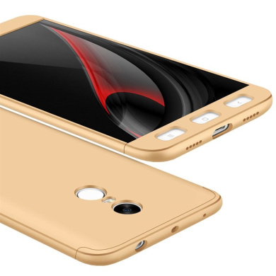 GKK 360 Full Body Protection Xiaomi Redmi Note 4 (MediaTek) Χρυσό