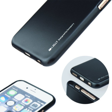 MERCURY iJelly Metal Apple iPhone 6/6s Plus Μαύρο
