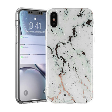 Marble Case Huawei Y6 2019 Λευκό