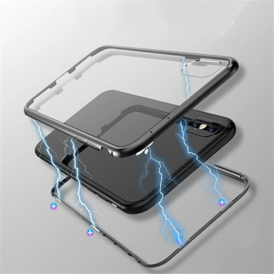 Μαγνητική Θήκη 360° Luphie Apple iPhone XS MAX Μαύρο