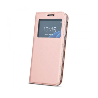 Smart Look Book Huawei P8 lite Ροζ Χρυσό