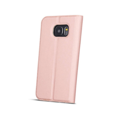 Smart Look Book Samsung Galaxy A6 Plus / Galaxy J8 2018 Ροζ Χρυσό