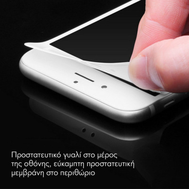 5D Hybrid Full Glue Tempered Glass Apple iPhone 7 Plus / iPhone 8 Plus Ροζ