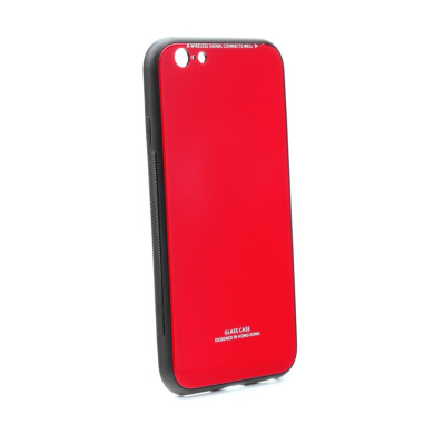 Glass Case Apple iPhone 7 / iPhone 8 / iPhone SE 2020 / iPhone SE 2022 Κόκκινο