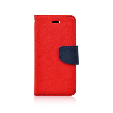 Fancy Book Samsung Galaxy Note 10 Plus Κόκκινο/ Σκούρο Μπλε