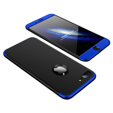GKK 360 Full Body Protection Apple iPhone 7 Plus / iPhone 8 Plus Μαύρο/Μπλε