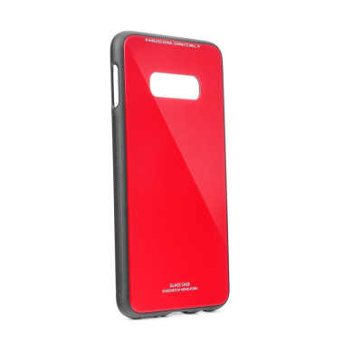 Glass Case Samsung Galaxy S10e Κόκκινο