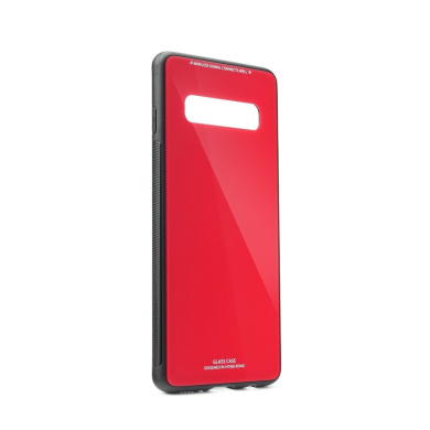 Glass Case Samsung Galaxy S10 Κόκκινο