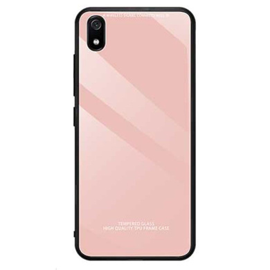 Glass Case Xiaomi Redmi 7A Ροζ