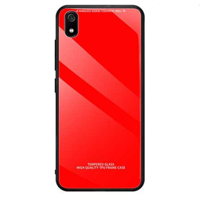 Glass Case Xiaomi Redmi 7A Κόκκινο