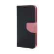 Fancy Book Apple iPhone XS MAX Μαύρο/ Ροζ