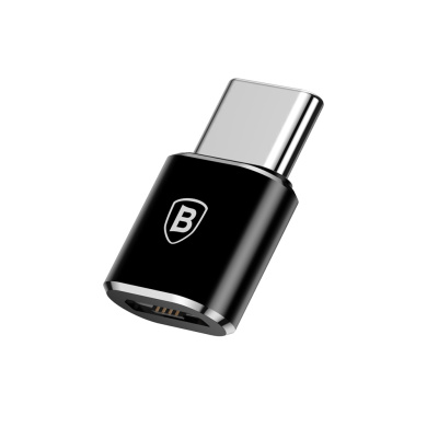 Baseus Adapter Micro-USB to USB Type-C Μαύρο