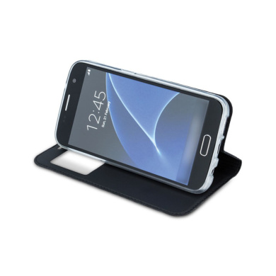 Smart Look Book Samsung Galaxy S6 Μαύρο