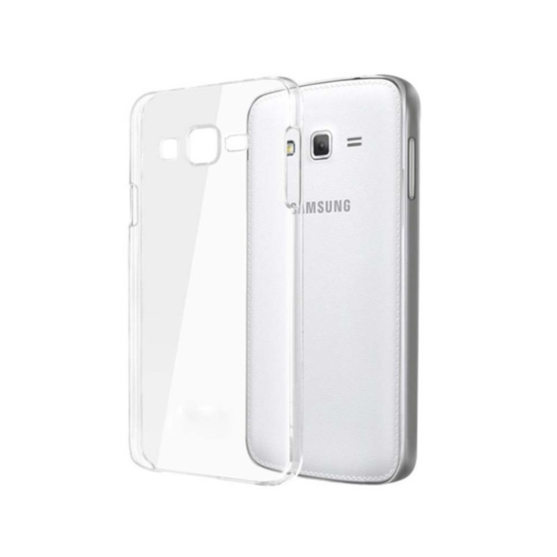 Ultra Slim 0,3mm Samsung Galaxy Core 2 G355 Σκούρη Διαφάνεια