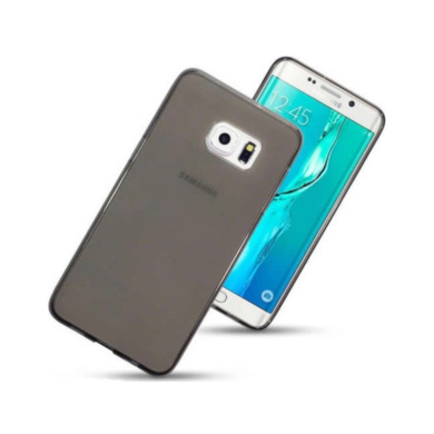 Ultra Slim 0,3mm Samsung Galaxy S6 edge Σκούρη Διαφάνεια