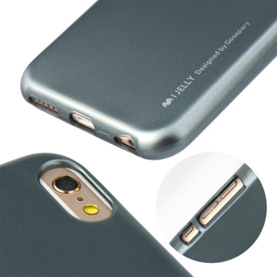 MERCURY iJelly Metal Apple iPhone 6/6s Plus Γκρί