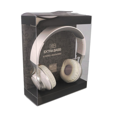 Extra Bass EP-16 Ακουστικά Κεφαλής jack 3,5mm Λευκό