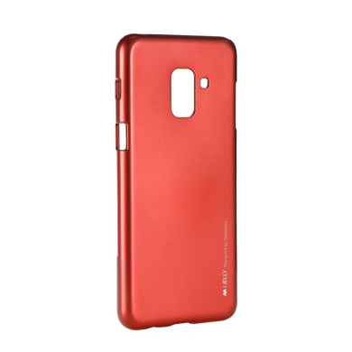 MERCURY iJelly Metal Samsung Galaxy A8 Plus 2018 Κόκκινο
