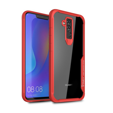 iPaky Survival Case Gel Anti-Fall Cover Huawei Mate 20 Lite Κόκκινο