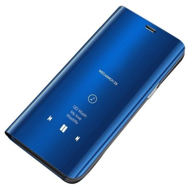 Clear View Cover Honor 8A / Huawei Y6s 2019 Μπλε