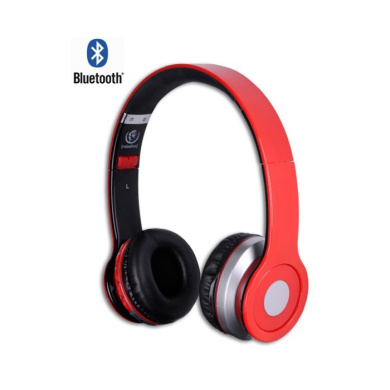 Ακουστικό κεφαλής Bluetooth Rebeltec Crystal Κόκκινο