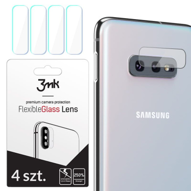 3MK FG Camera Lens Flexible Glass Film Prοtector 7H Samsung (4τμ) Galaxy S10e