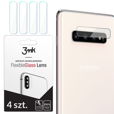 3MK FG Camera Lens Flexible Glass Film Prοtector 7H Samsung (4τμ) Galaxy S10 Plus