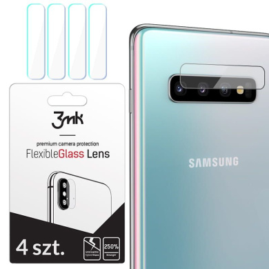 3MK FG Camera Lens Flexible Glass Film Prοtector 7H Samsung (4τμ) Galaxy S10