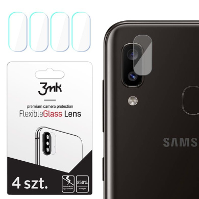 3MK FG Camera Lens Flexible Glass Film Prοtector 7H Samsung (4τμ) Galaxy A20e