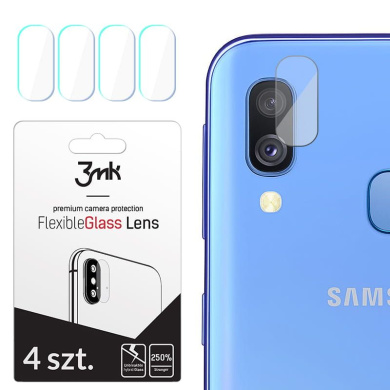3MK FG Camera Lens Flexible Glass Film Prοtector 7H Samsung (4τμ) Galaxy A40