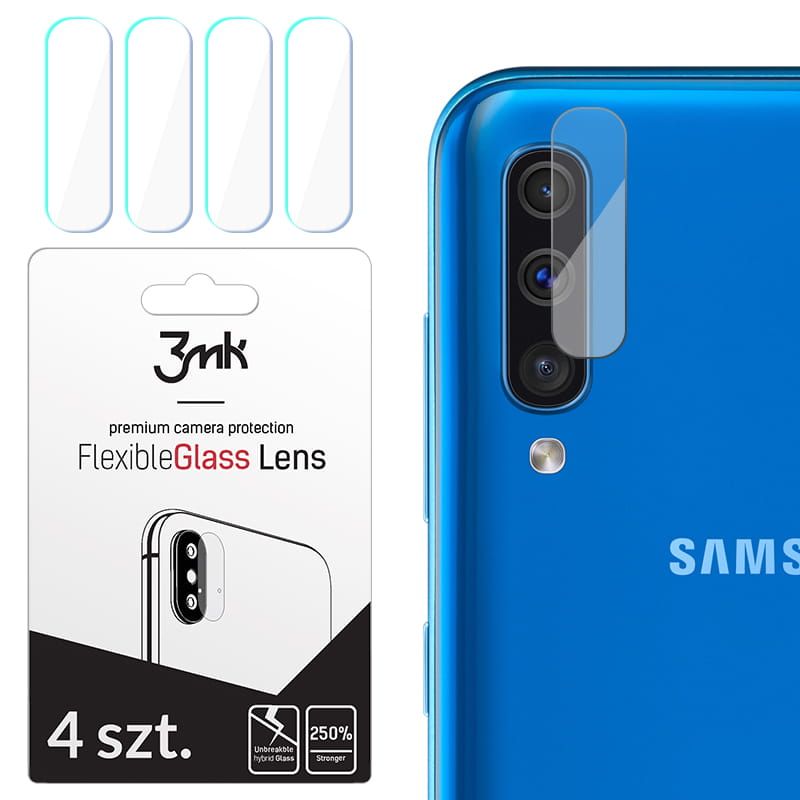 3MK FG Camera Lens Flexible Glass Film Prοtector 7H Samsung (4τμ) Galaxy A50 / Galaxy A50S / Galaxy A30S