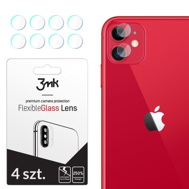 3MK FG Camera Lens Flexible Glass Film Prοtector 7H Apple (4τμ) iPhone 11