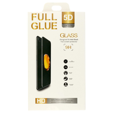 5D Full Glue 9H Glass Huawei H/Q (case friendly) Mate 20 Pro Μαύρο