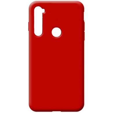 Soft Touch Silicone Xiaomi Redmi Note 8T Κόκκινο