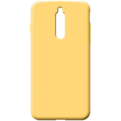Soft Touch Silicone Xiaomi Redmi 8 Κίτρινο