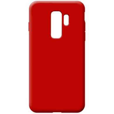 Soft Touch Silicone Samsung Galaxy S9 Plus Κόκκινο