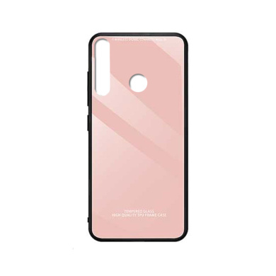 Glass Case Huawei P40 Lite E Ροζ