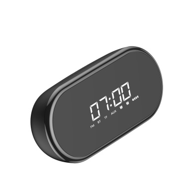 Baseus Encok E09 Stylish Portable Wireless Bluetooth Speaker with alarm clock Μαύρο