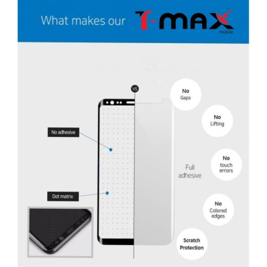 T-MAX UV Glass Samsung (Χωρίς Λάμπα UV) Galaxy S8 Διάφανο