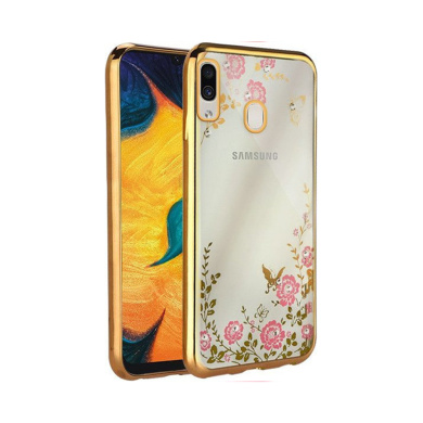 Diamond Case Samsung Galaxy A30 / Galaxy A20 Χρυσό