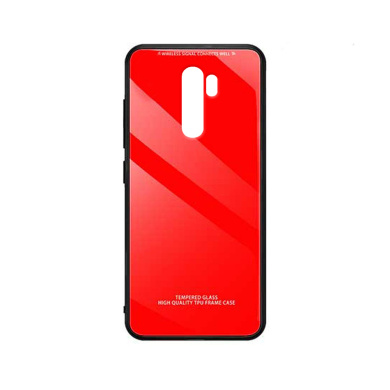 Glass Case Xiaomi Redmi Note 8 Pro Κόκκινο