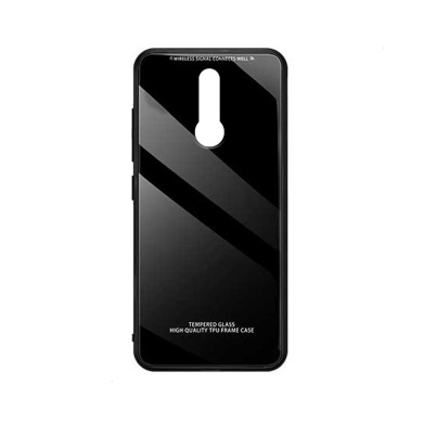 Glass Case Xiaomi Redmi 8 Μαύρο