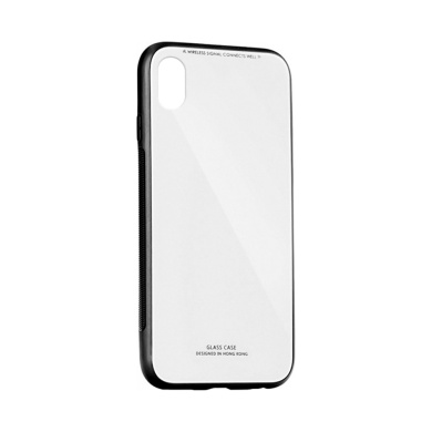 Glass Case Apple iPhone XS MAX Λευκό