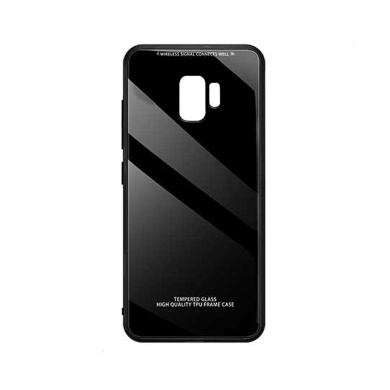 Glass Case Samsung Galaxy S9 Μαύρο